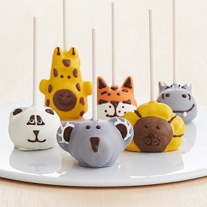 Handmade Zoo Animals Birthday Cake Pops