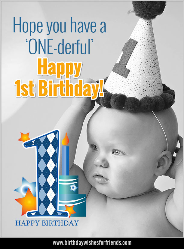 1st Birthday Archives - Birthday Wishes for Friends & Family