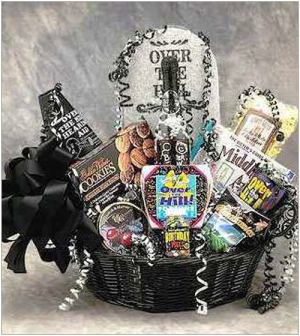 Over the Hill Birthday Gift Basket