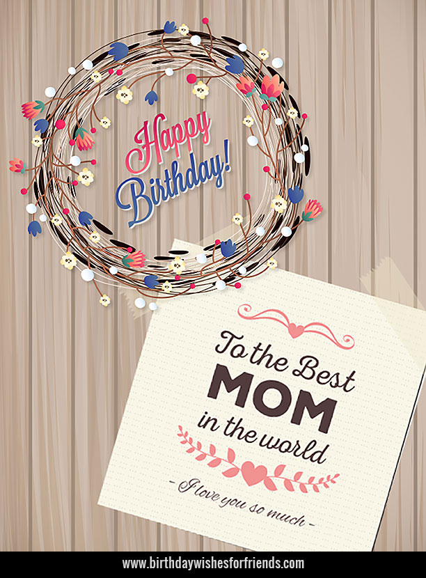 To share "Happy birthday mom" image hover over the birthday pictu...